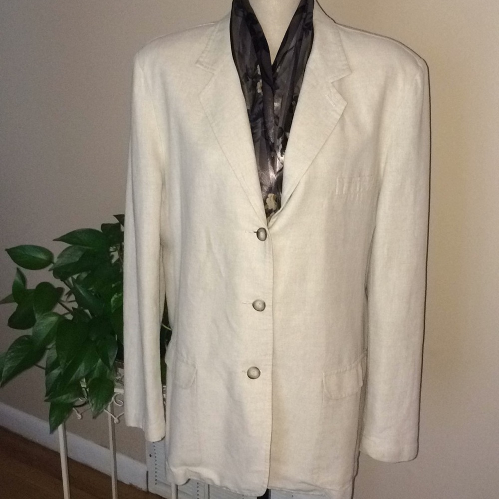 LL.Bean linen blazer